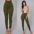 Casual Pants For Women High Waist Stretch Slim Trouser Skinny Candy Color Jeans - ROUTINE FASHION